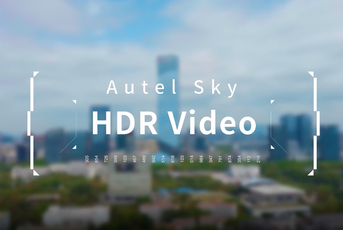 Autel Robotics Drones HDR Video