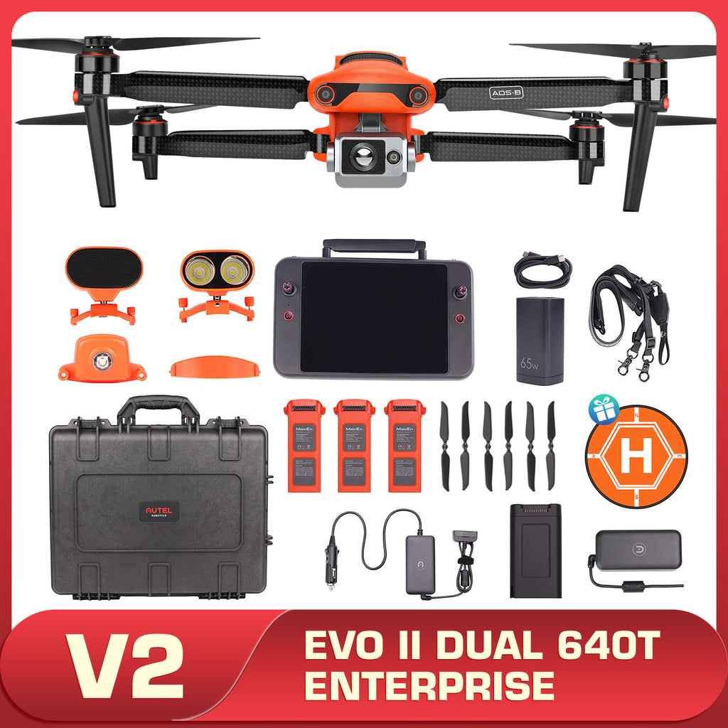 Autel Robotics EVO II Dual 640T Enterprise Thermal Drone [V2]