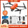 Autel Robotics EVO Lite+ Drone Standard Bundle-orange