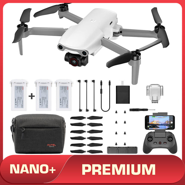 EVO Nano+ Drone Premium Bundle-White